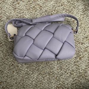 Small purple Primark brand cross body bag nwt